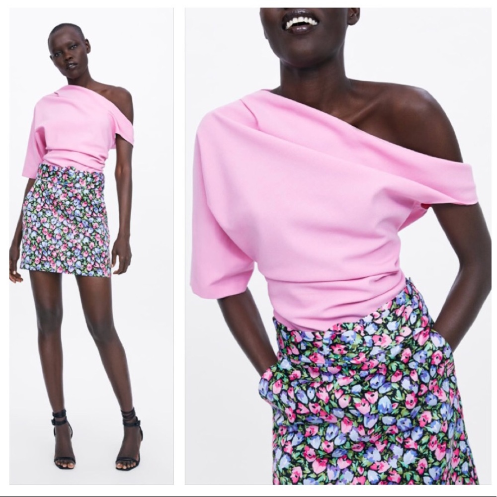 Zara Floral Skirt 🌸
